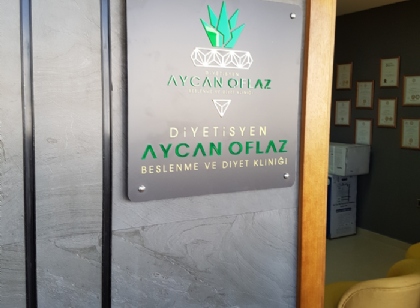 Tasarım ofis tabelası Dyt.Aycan Oflaz