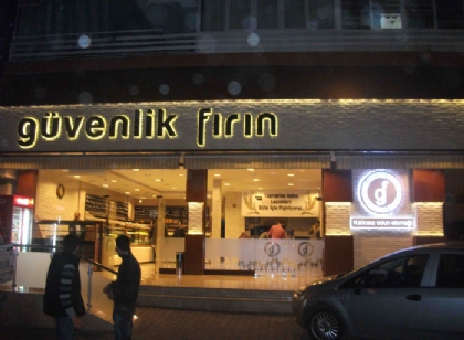 Güvenlik Fırın Tabela