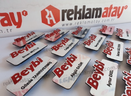 Beybi Plastik Yaka İsimliği