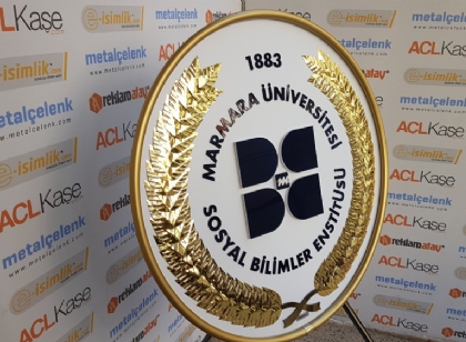 Marmara Üniversitesi 100 cm Standart Metal çelenk