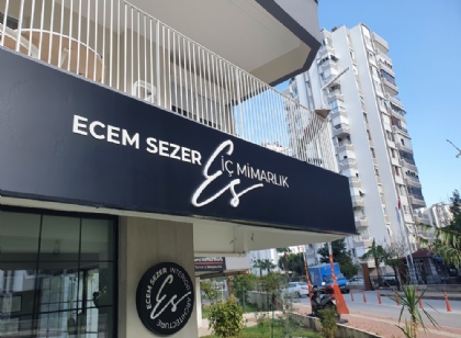 Mimarlık Ofisi Tabelası, Antalya Tabela Uygulama