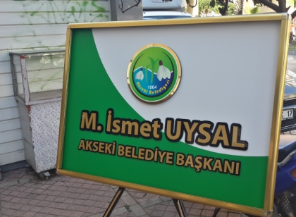 Akseki Belediyesi Özel Çelenk