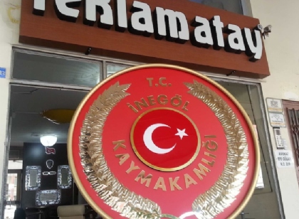 İnegöl Kaymakamlığı metel çelengi