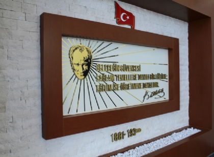 Antalya deniz koleji atatürk köşesi